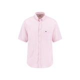 Fynch-Hatton Men's Summer Linen Short Sleeve Casual Shirt - Pastel Pink - Wildvine Clothing, Spalding, Lincolnshire