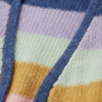 Wild Flower - Ladies - Rainbow Striped Knit Cardigan - Multi Colour - Wildvine Clothing, Spalding, Lincolnshire