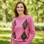 Alice Collins - Sloane Pullover - Raspberry Sorbet - 037A041 - Wildvine Clothing, Spalding, Lincolnshire
