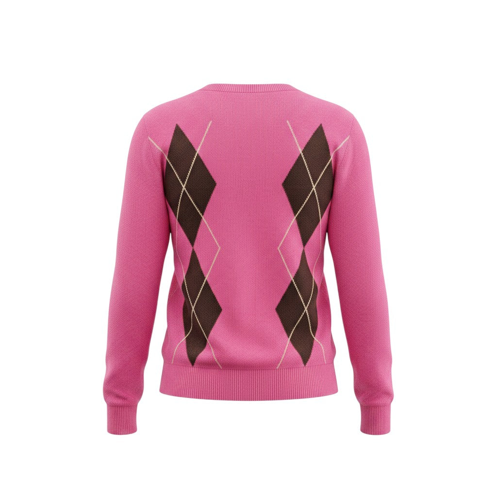 Alice Collins - Sloane Pullover - Raspberry Sorbet - 037A041 - Wildvine Clothing, Spalding, Lincolnshire