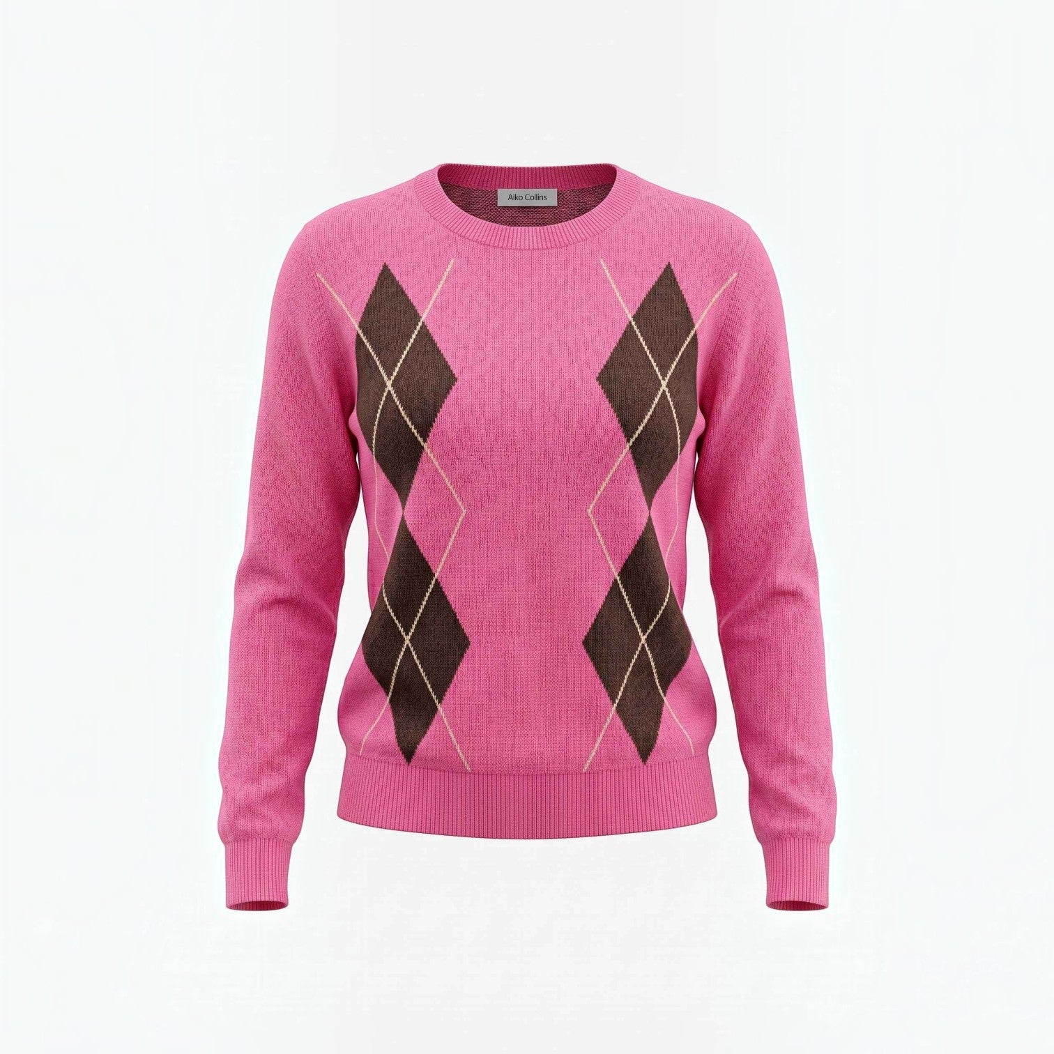 Alice Collins - Sloane Pullover - Raspberry Sorbet - 037A041 - Wildvine Clothing, Spalding, Lincolnshire