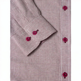 DG's Drifter Mens - Giovanni Long Sleeve Casual Shirt - Red - 114172-66 - Wildvine Clothing, Spalding, Lincolnshire