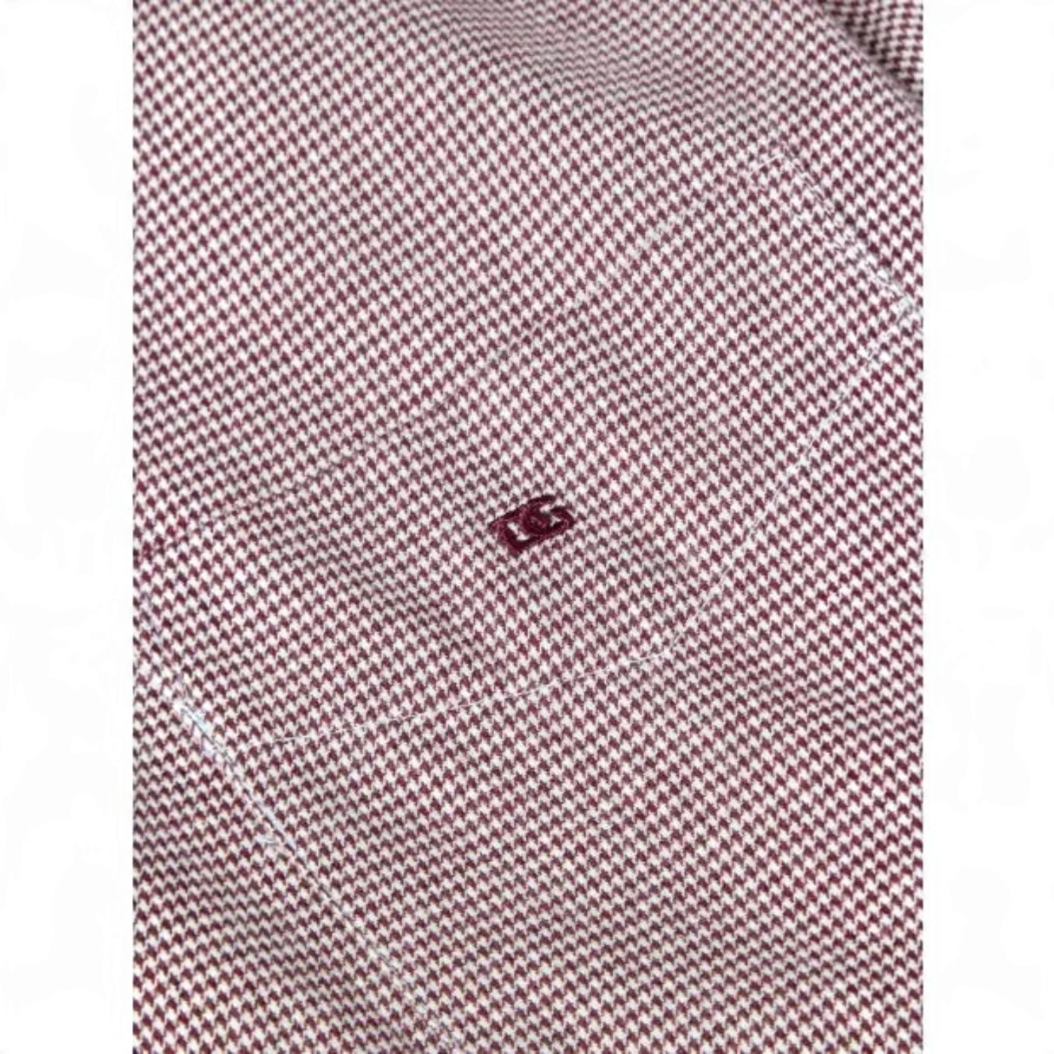 DG's Drifter Mens - Giovanni Long Sleeve Casual Shirt - Red - 114172-66 - Wildvine Clothing, Spalding, Lincolnshire