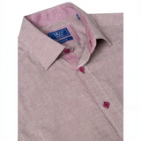 DG's Drifter Mens - Giovanni Long Sleeve Casual Shirt - Red - 114172-66 - Wildvine Clothing, Spalding, Lincolnshire