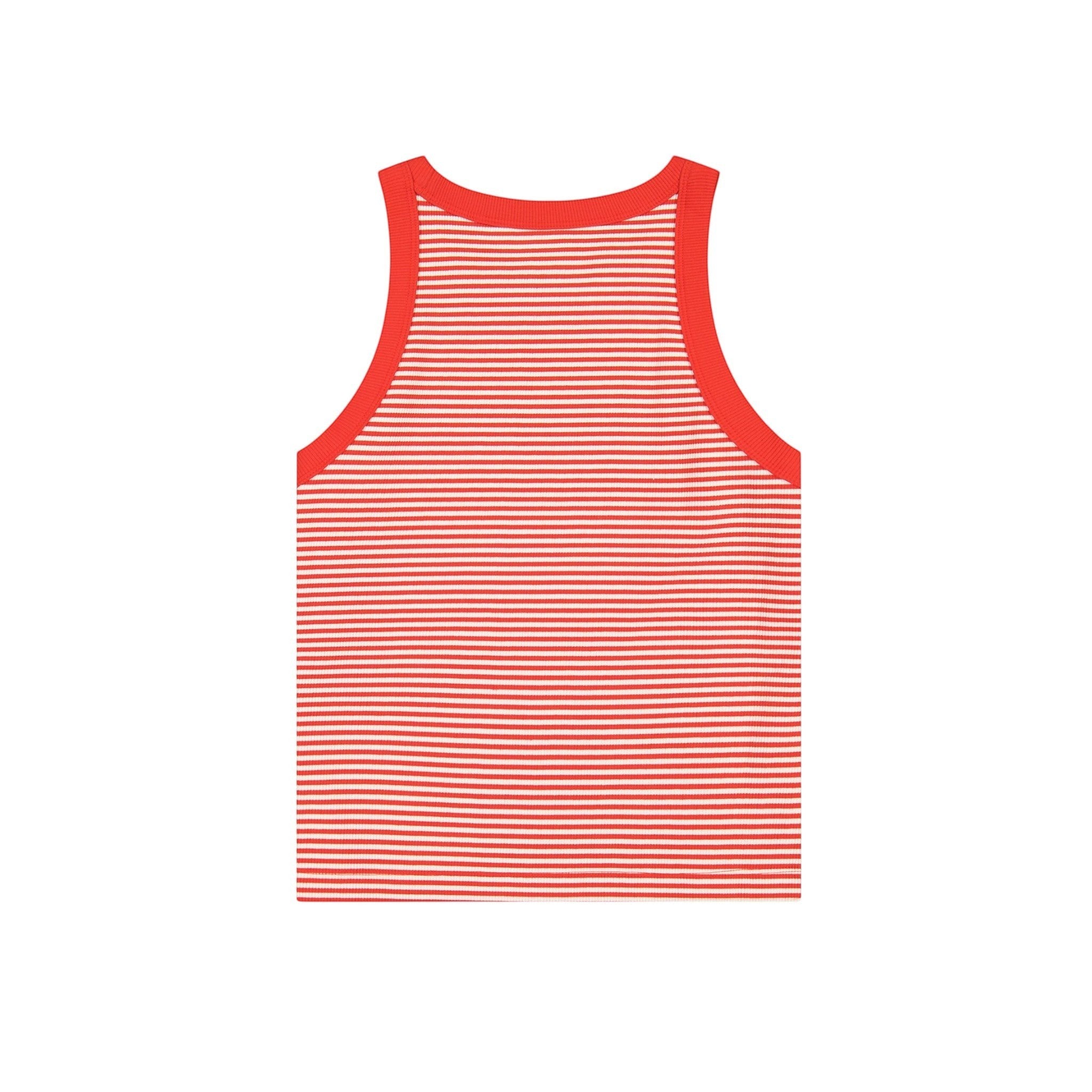 Wrangler Womens Top – Ringer Tank - Flame Scarlet - Wildvine Clothing, Spalding, Lincolnshire