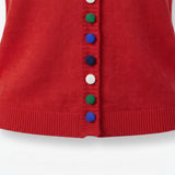 Alice Collins - Cindy Waistcoat - Ruby - 037A124 - Wildvine Clothing, Spalding, Lincolnshire