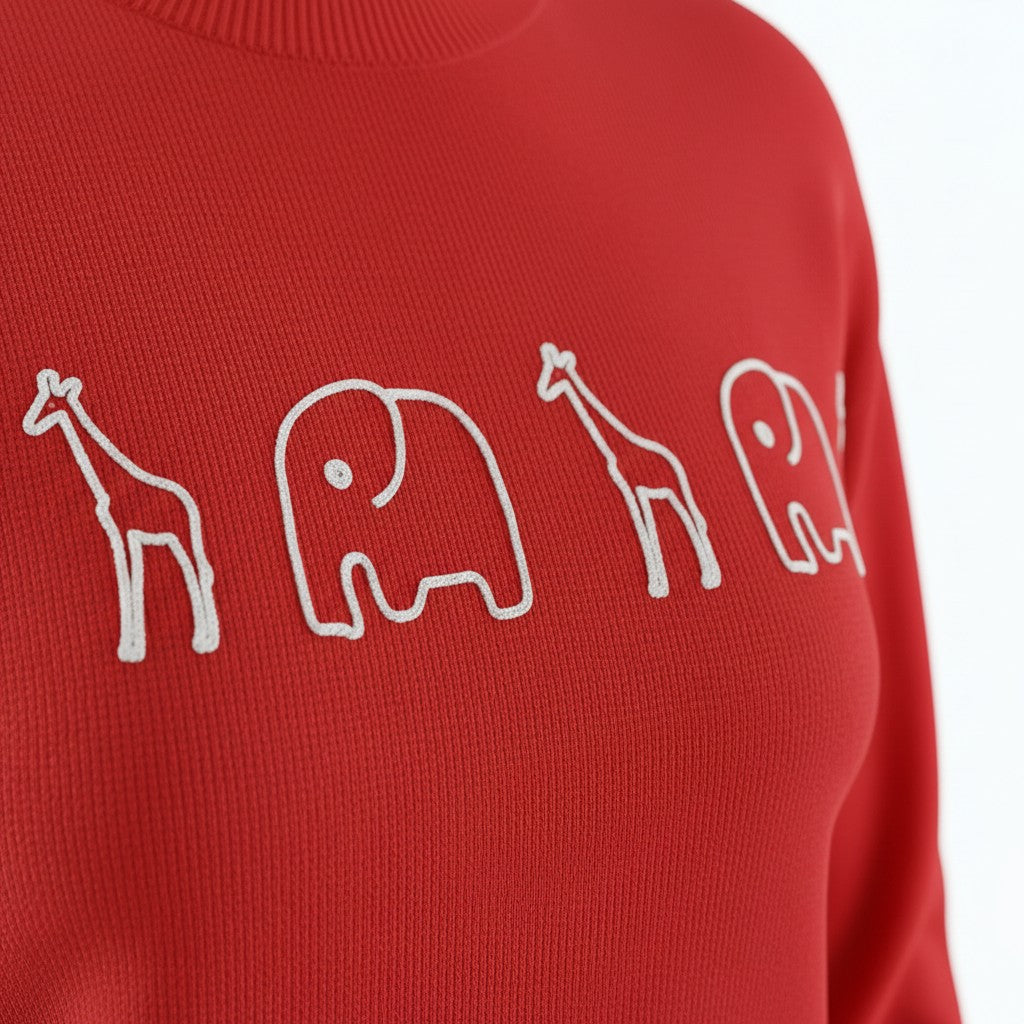 Alice Collins - Safari Trail Pullover - Ruby - 037A146 - Wildvine Clothing, Spalding, Lincolnshire