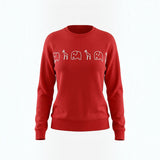 Alice Collins - Safari Trail Pullover - Ruby - 037A146 - Wildvine Clothing, Spalding, Lincolnshire