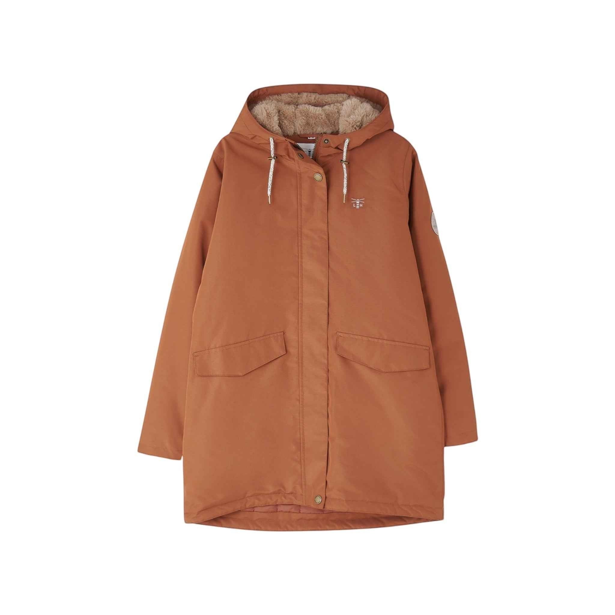 Lighthouse - Ladies Scarlet Coat - Rust - Wildvine Clothing, Spalding, Lincolnshire
