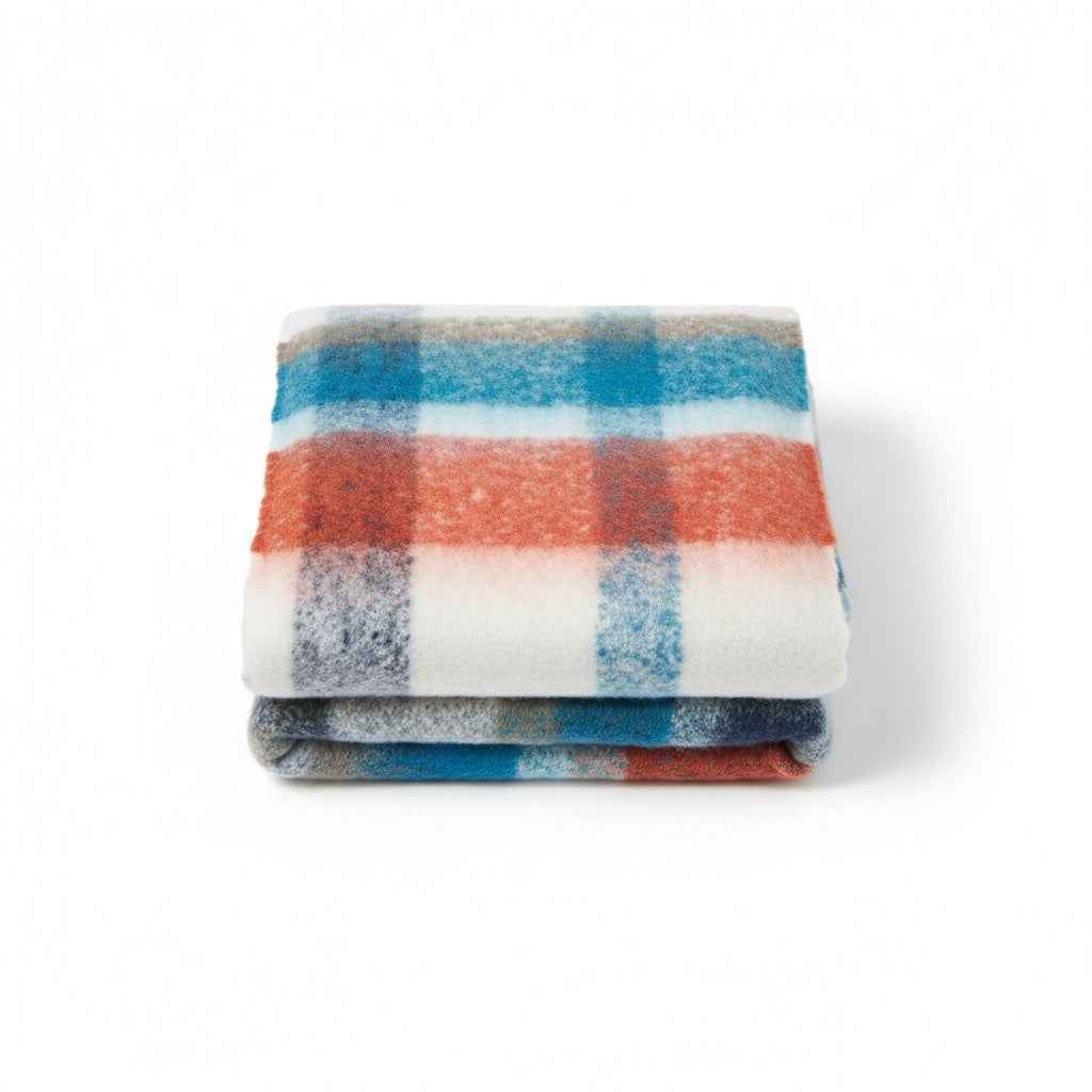 Lighthouse - Ladies Scarf - Rust/Deep Teal/Mocha - Wildvine Clothing, Spalding, Lincolnshire