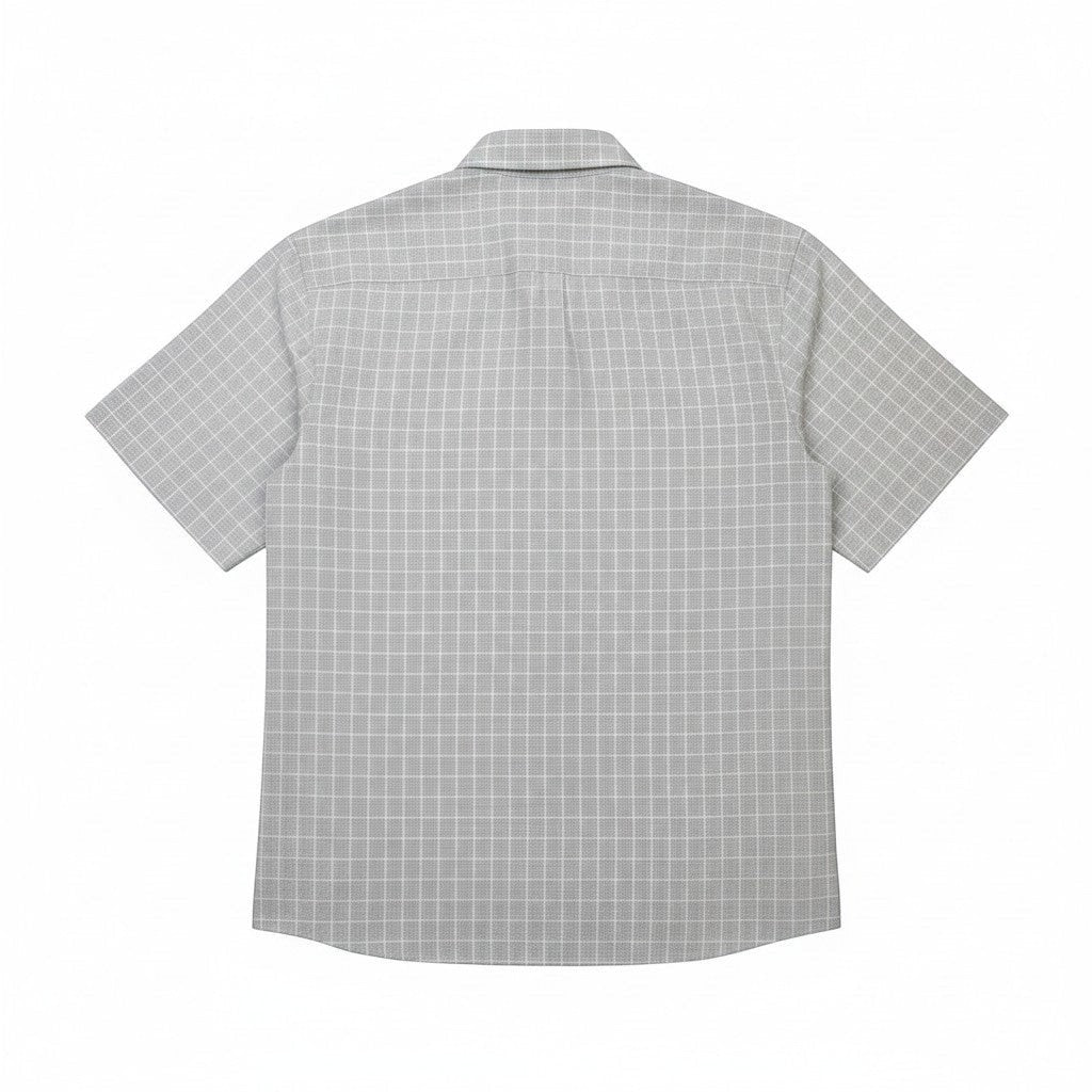 Gurteen - Mens - Seville - Modern Fit / Short Sleeved - Sage Check 817 - Wildvine Clothing, Spalding, Lincolnshire