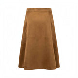 Fynch-Hatton - Ladies - Skirt - Suede Fake leather - Salted Caramel - 26083832 - Wildvine Clothing, Spalding, Lincolnshire
