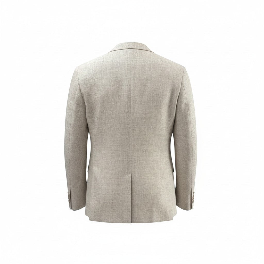 Gurteen - Mens - 100% Linen Jacket - Viago - Sand - 2078 088 - Wildvine Clothing, Spalding, Lincolnshire