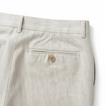 Gurteen - Mens - 100% Linen Trousers - Lynton - Sand - 1852-088 - Wildvine Clothing, Spalding, Lincolnshire