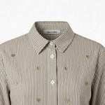 Alice Collins - Avril Shirt - Sand - 037A260 - Wildvine Clothing, Spalding, Lincolnshire