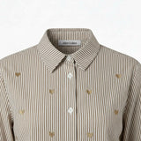 Alice Collins - Avril Shirt - Sand - 037A260 - Wildvine Clothing, Spalding, Lincolnshire