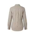 Alice Collins - Avril Shirt - Sand - 037A260 - Wildvine Clothing, Spalding, Lincolnshire