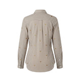 Alice Collins - Avril Shirt - Sand - 037A260 - Wildvine Clothing, Spalding, Lincolnshire