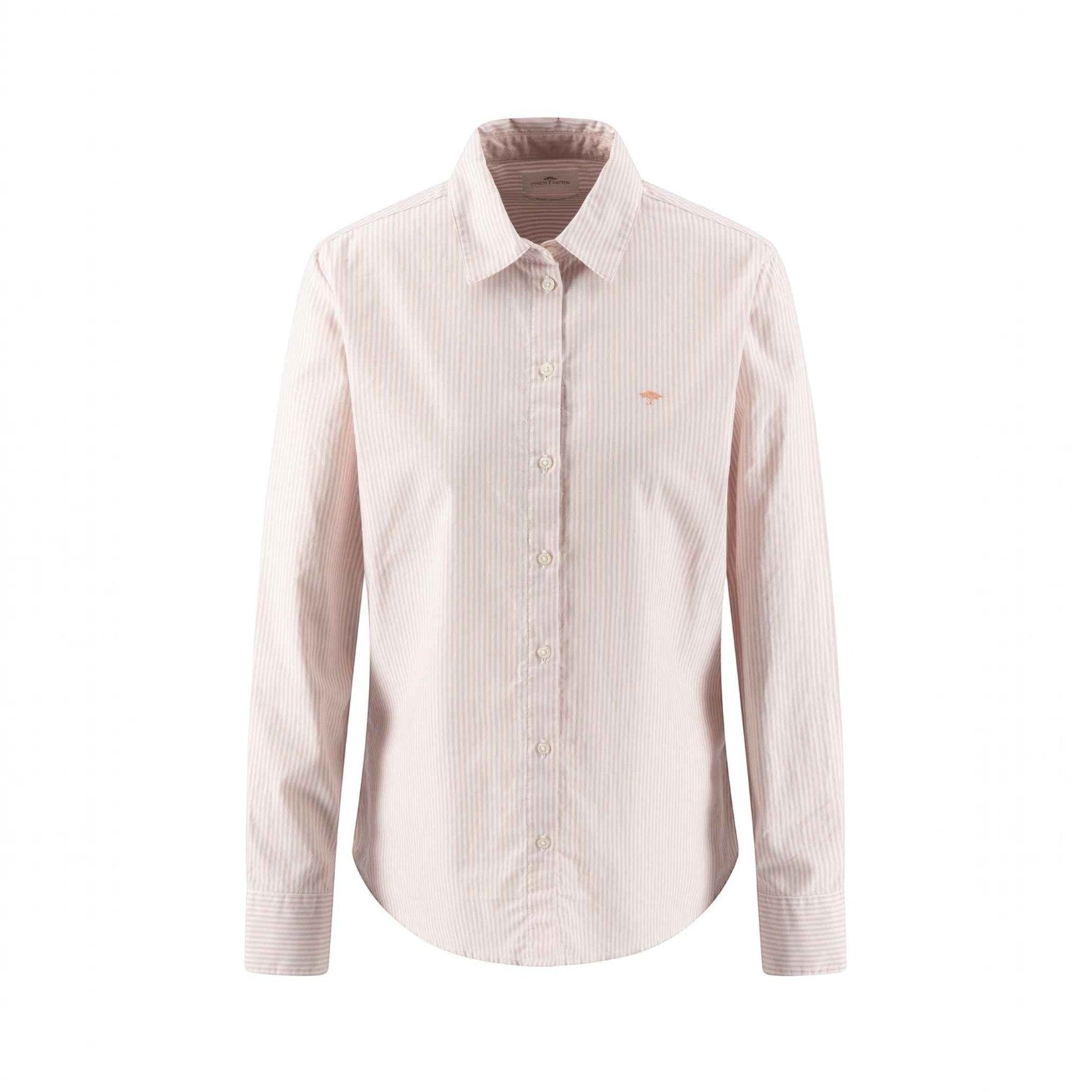 Fynch-Hatton - Ladies Blouse - CL Oxford Stripe - Silky Rose - 26141916 421 - Wildvine Clothing, Spalding, Lincolnshire