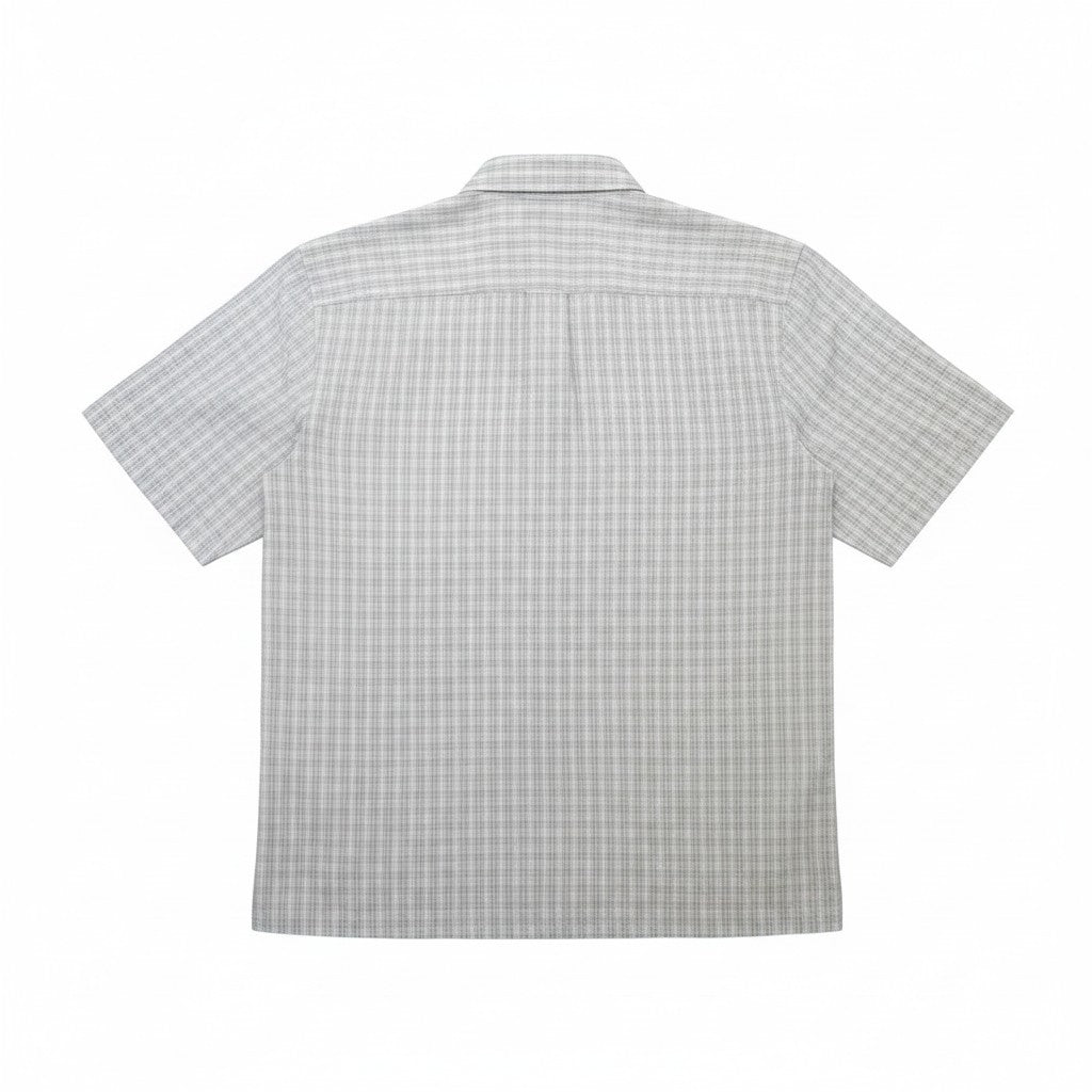 Gurteen - Mens - Seville - Modern Fit / Short Sleeved - Sky Check 830 - Wildvine Clothing, Spalding, Lincolnshire
