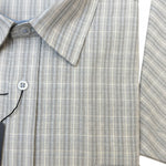 Gurteen - Mens - Seville - Modern Fit / Short Sleeved - Sky Check 830 - Wildvine Clothing, Spalding, Lincolnshire
