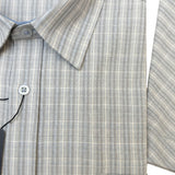 Gurteen - Mens - Seville - Modern Fit / Short Sleeved - Sky Check 830 - Wildvine Clothing, Spalding, Lincolnshire