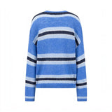 Fynch-Hatton - Ladies - Knitted Sweater - Alpaca & Sheep Wool - Pacific Blue - 26087712 651 - Wildvine Clothing, Spalding, Lincolnshire