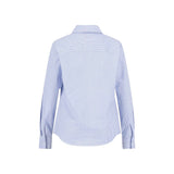 Fynch-Hatton - Ladies Blouse - CL Oxford Stripe - Azur Blue 642 - Wildvine Clothing, Spalding, Lincolnshire