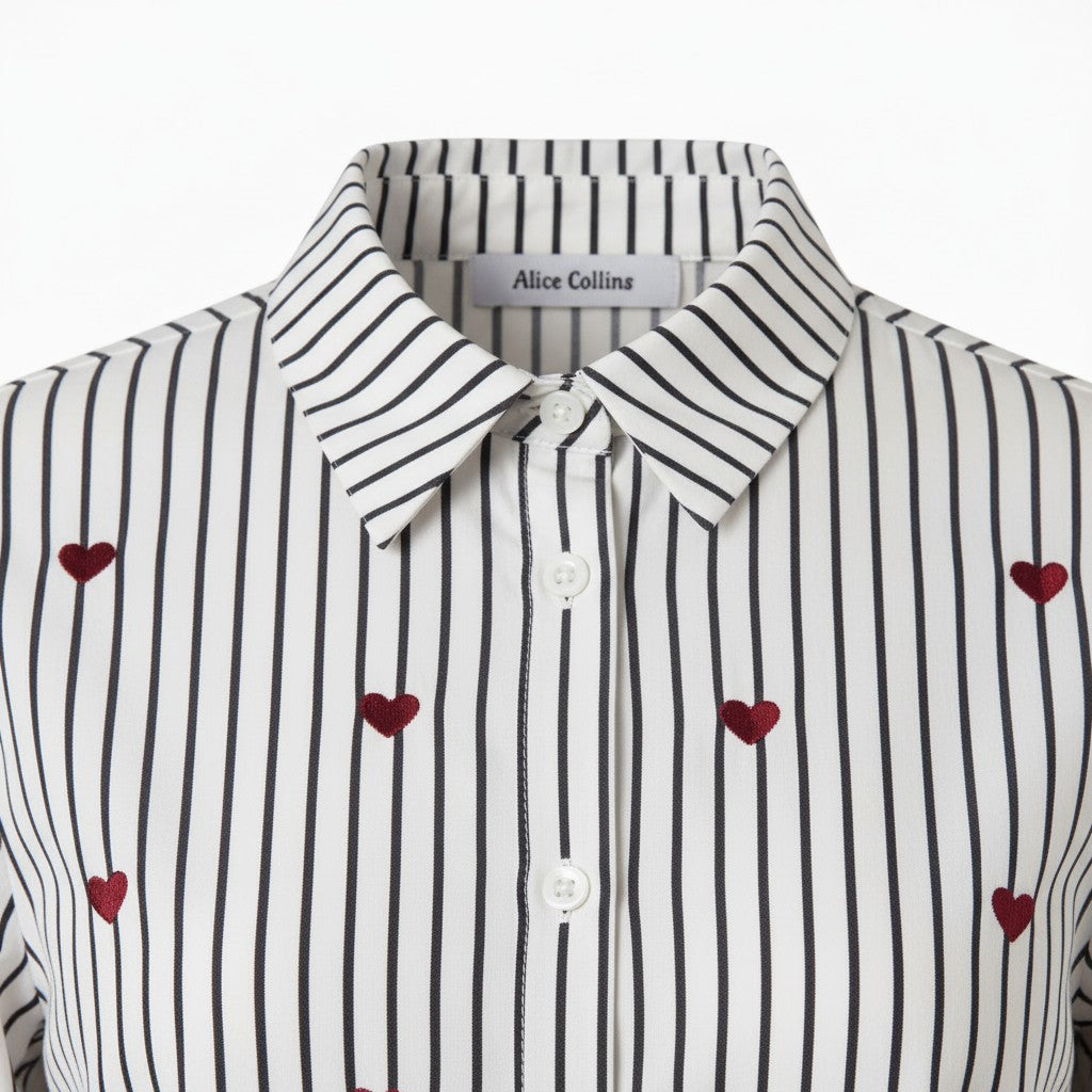 Alice Collins - Avril Shirt - Rich Navy - 037A260 - Wildvine Clothing, Spalding, Lincolnshire