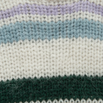 Wild Flower - Ladies - Colourful Striped Knit Jumper - Ivory/Multi - Wildvine Clothing, Spalding, Lincolnshire