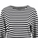 Fynch-Hatton - Ladies Jersey - Long Sleeve Stripe - Milk 122 - Wildvine Clothing, Spalding, Lincolnshire
