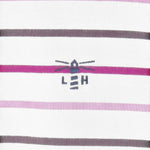 Lighthouse - Ladies Causeway II Top - Cranberry/Pink Stripe - Wildvine Clothing, Spalding, Lincolnshire
