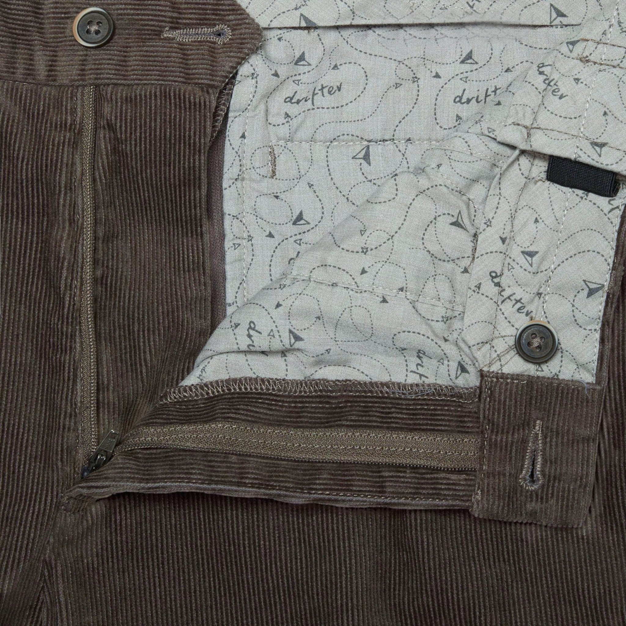 DG’s Drifter - Mens - “Deacon” Cord Trousers – Taupe / Mink - Wildvine Clothing, Spalding, Lincolnshire