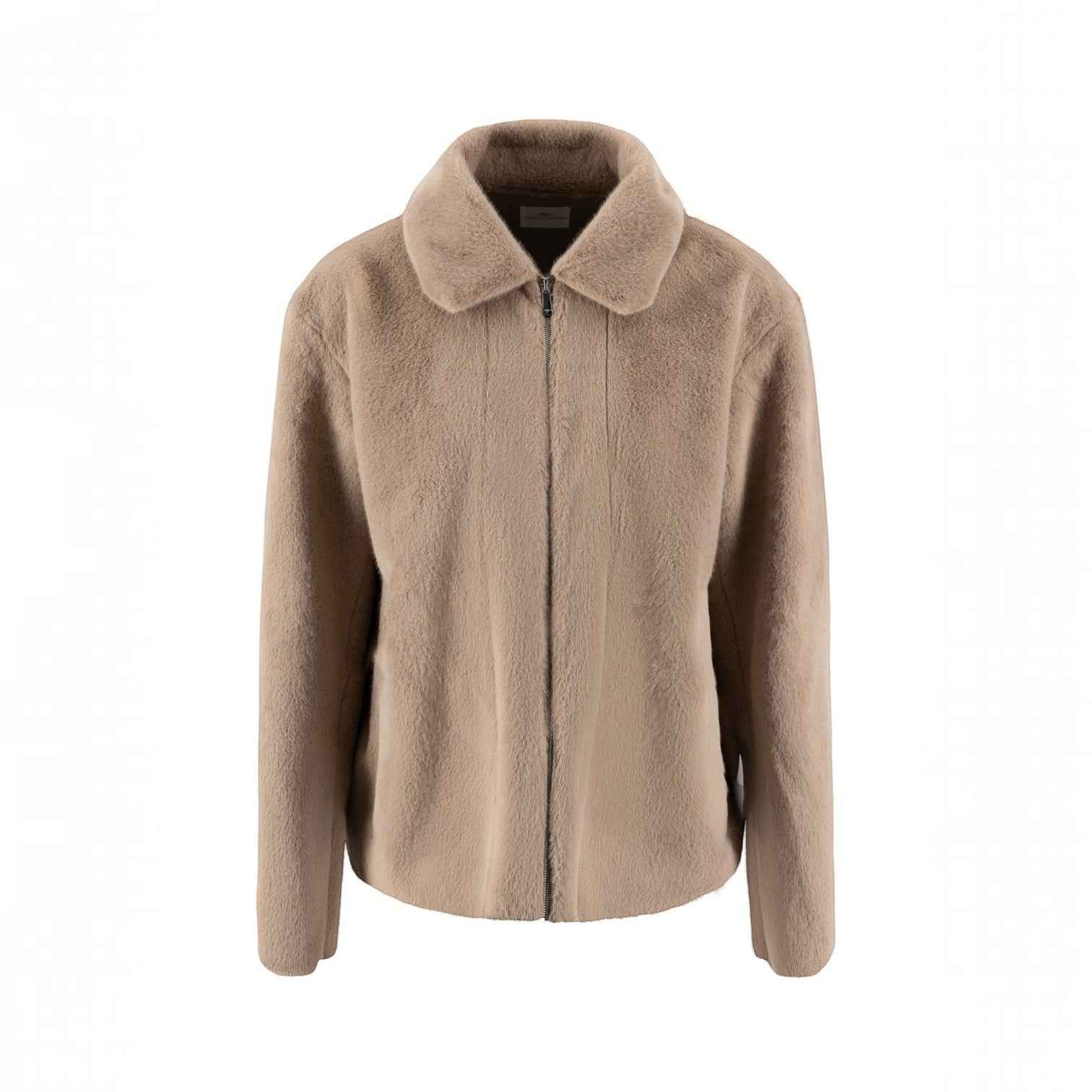 Fynch-Hatton - Ladies - Jacket - Fake Fur - Urban Taupe- 26095922 851 - Wildvine Clothing, Spalding, Lincolnshire