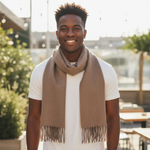 DG's Drifter Mens - Scarf - Taupe - Wildvine Clothing, Spalding, Lincolnshire