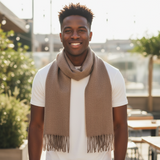DG's Drifter Mens - Scarf - Taupe - Wildvine Clothing, Spalding, Lincolnshire