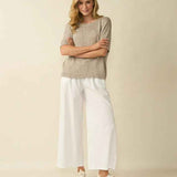 D.E.C.K By Decollage - Lurex Knit - Taupe - Wildvine Clothing, Spalding, Lincolnshire