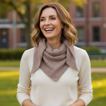 Fynch-Hatton - Ladies Merino Wool Scarf - Urbaan Taupe - 26099744 851 - Wildvine Clothing, Spalding, Lincolnshire
