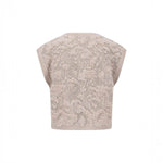Fynch-Hatton - Ladies - Wool Vest - Cloudy Knit - Urban Taupe - 26097350 851 - Wildvine Clothing, Spalding, Lincolnshire