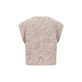 Fynch-Hatton - Ladies - Wool Vest - Cloudy Knit - Urban Taupe - 26097350 851 - Wildvine Clothing, Spalding, Lincolnshire