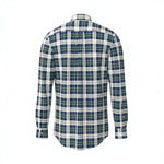 Fynch-Hatton - Mens Premium Oxford Shirt - Teal Check - 16078490 673 - Wildvine Clothing, Spalding, Lincolnshire