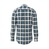 Fynch-Hatton - Mens Premium Oxford Shirt - Teal Check - 16078490 673 - Wildvine Clothing, Spalding, Lincolnshire
