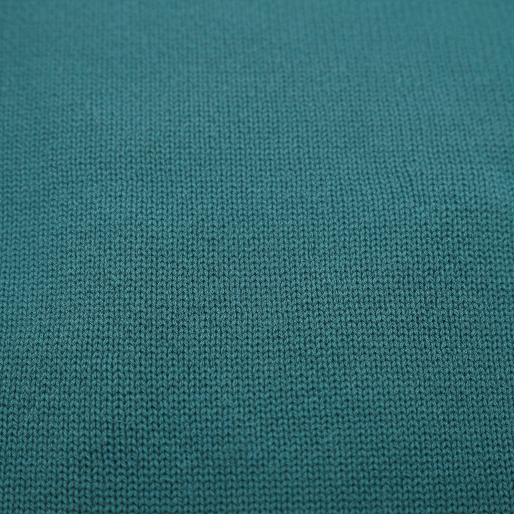 Fynch-Hatton - Mens Knitwear - Superfine Cotton Sweater - O'Neck - Teal - 1614210 673 - Wildvine Clothing, Spalding, Lincolnshire