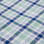 Fynch-Hatton - Mens Shirt - Combi Check - Turf Green - 1/2 sleeve 722 - Wildvine Clothing, Spalding, Lincolnshire