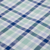 Fynch-Hatton - Mens Shirt - Combi Check - Turf Green - 1/2 sleeve 722 - Wildvine Clothing, Spalding, Lincolnshire