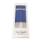 Van Buck - Mens - Royal Blue Trouser Braces - Wildvine Clothing, Spalding, Lincolnshire