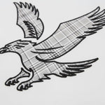 Lyle & Scott - Mens Check Eagle T-Shirt - White TS2461V 626 - Wildvine Clothing, Spalding, Lincolnshire