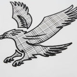 Lyle & Scott - Mens Check Eagle T-Shirt - White TS2461V 626 - Wildvine Clothing, Spalding, Lincolnshire