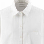 Fynch-Hatton - Ladies Blouse - Long Light Cotton - White - 26141940 111 - Wildvine Clothing, Spalding, Lincolnshire