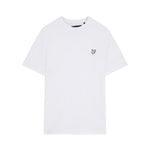 Lyle & Scott - Mens Tonal Eagle T-Shirt - White TS400TON 626 - Wildvine Clothing, Spalding, Lincolnshire